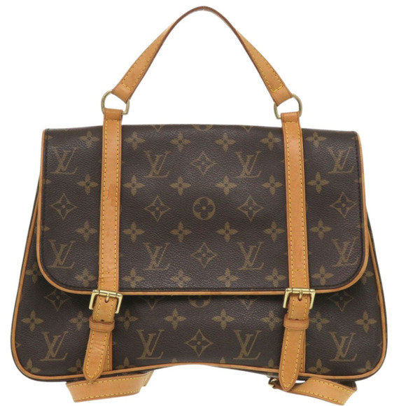 LOUIS VUITTON Brown Monogram Backpack main image 8